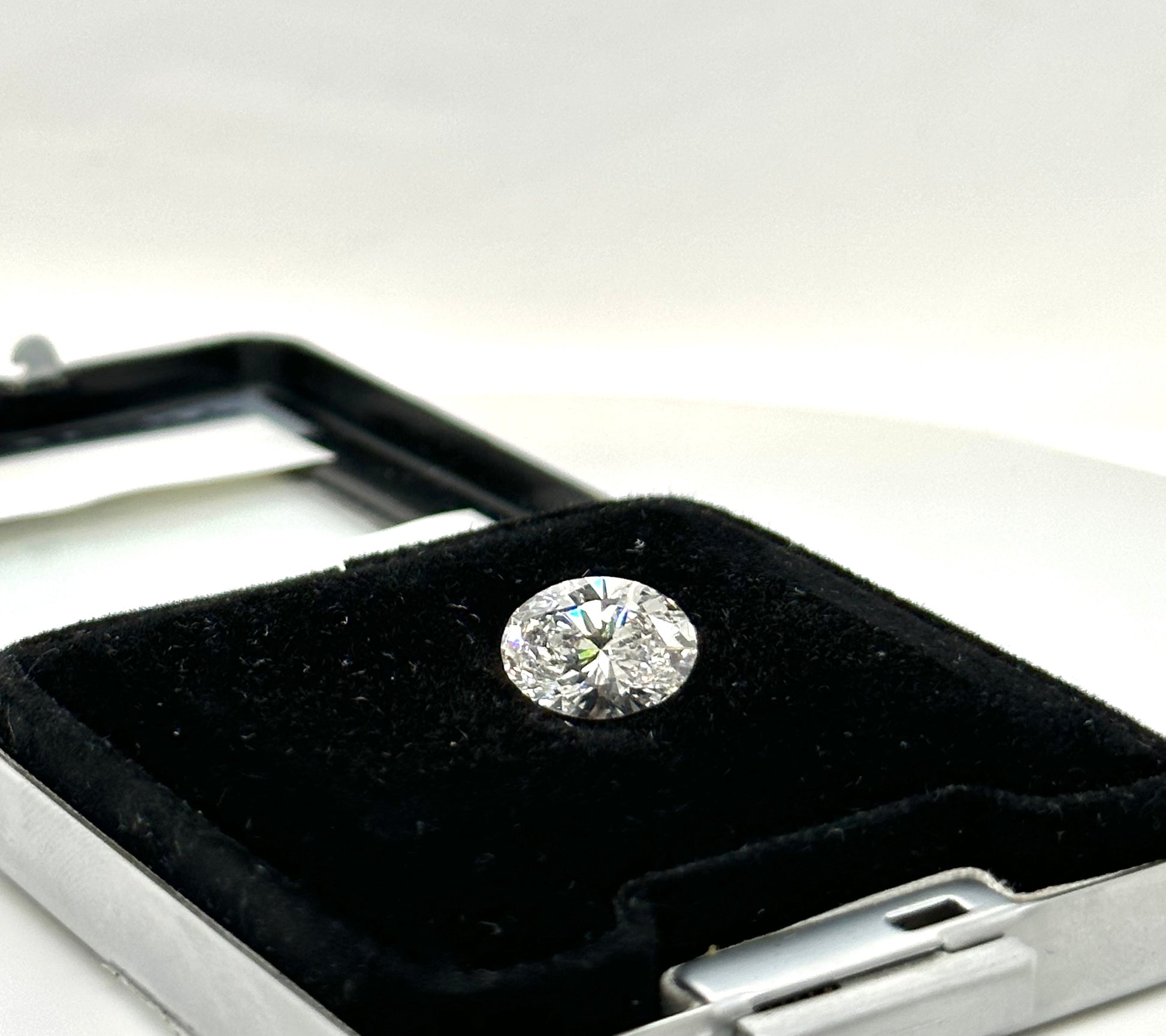 IGI 3.03CT Oval LAB Diamond