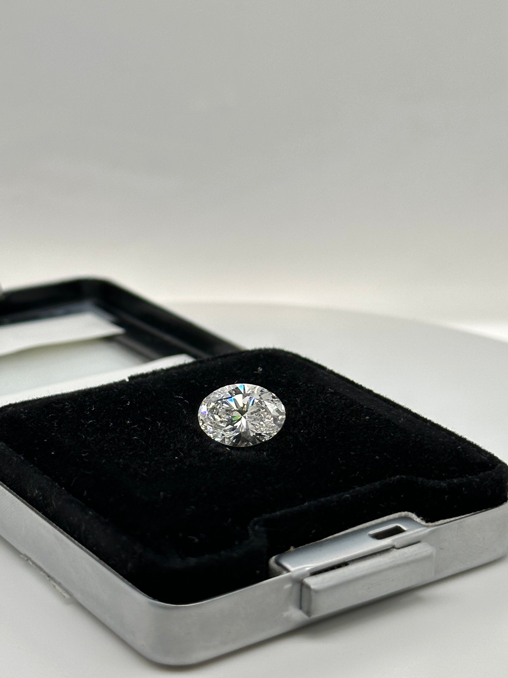 IGI 3.03CT Oval LAB Diamond