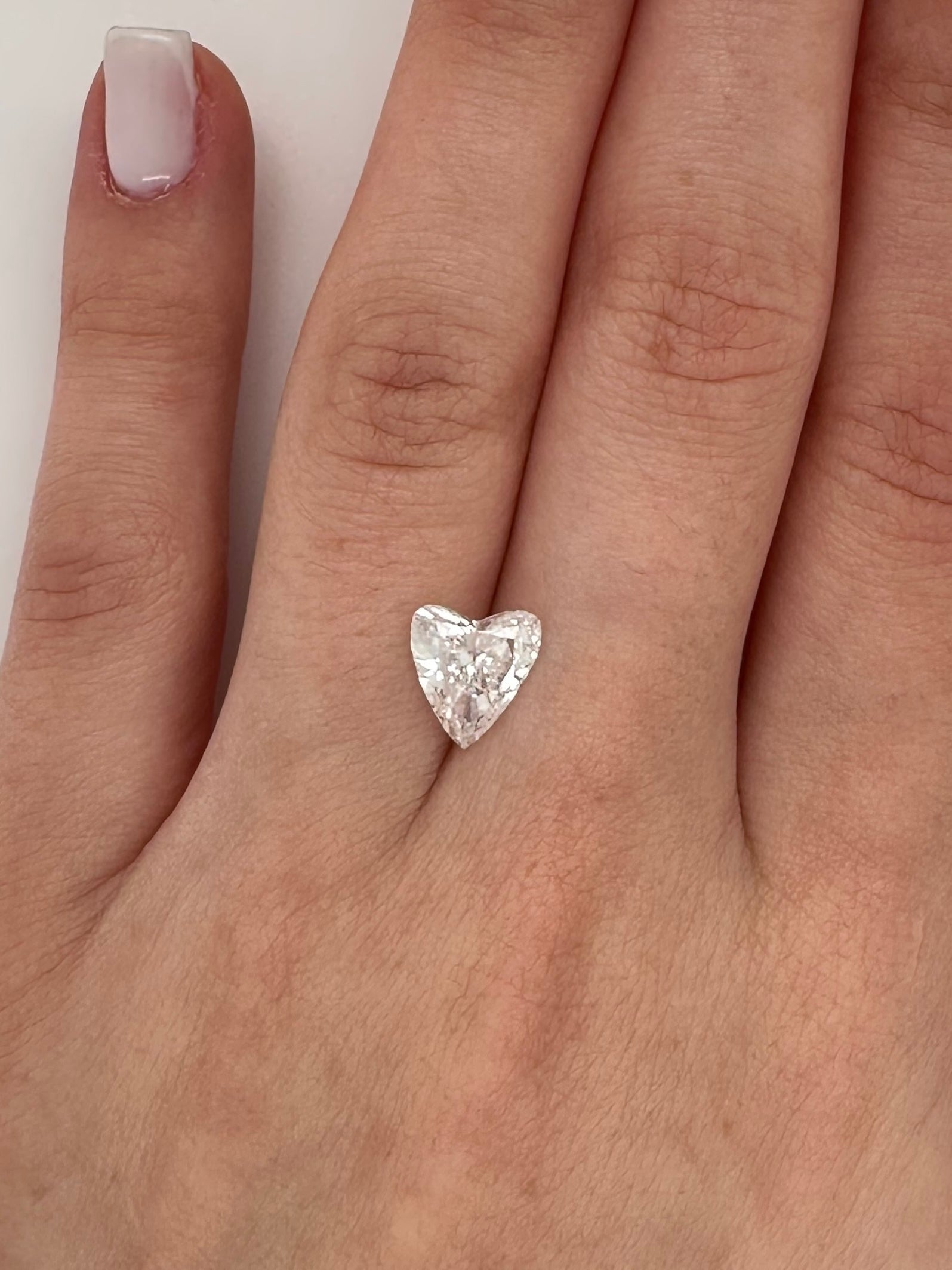 EGL 1.94CT Heart Cut Diamond