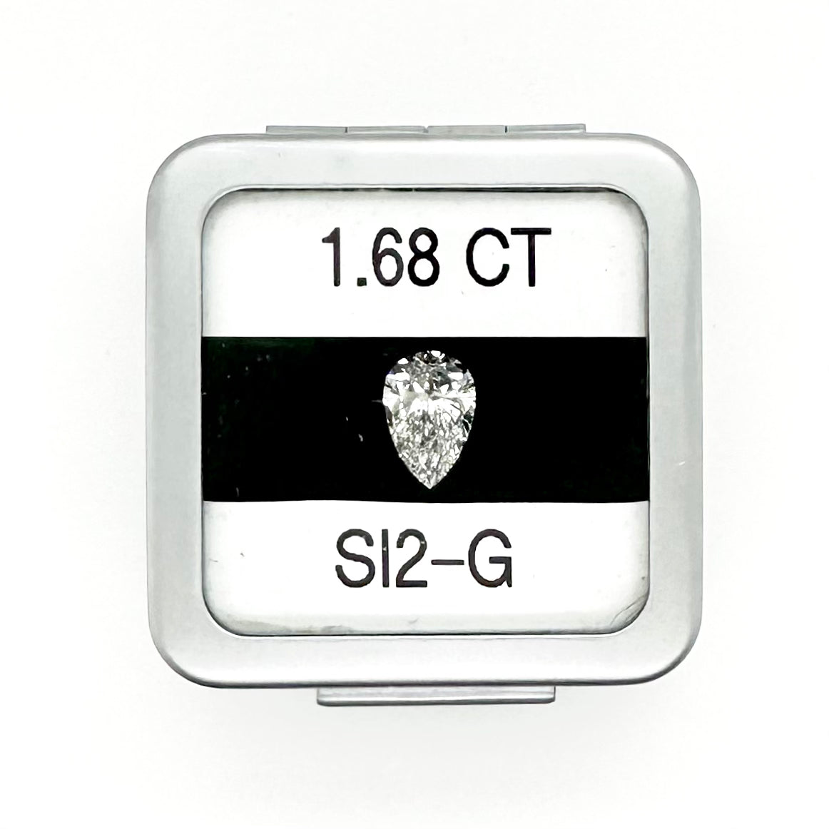 EGL 1.68CT Pear Cut Diamond