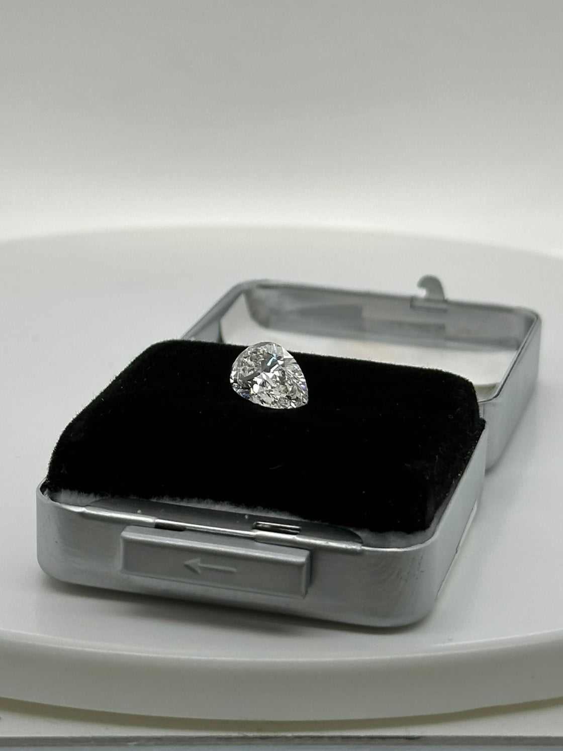 EGL 1.68CT Pear Cut Diamond