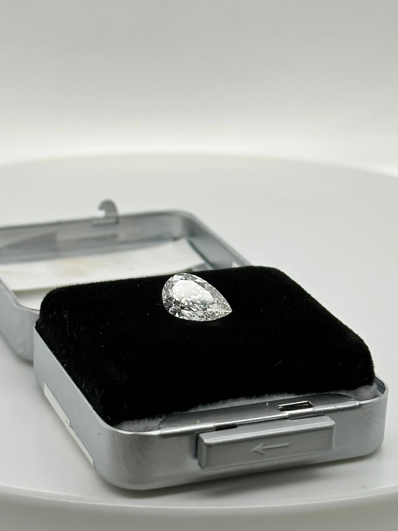 EGL 1.68CT Pear Cut Diamond