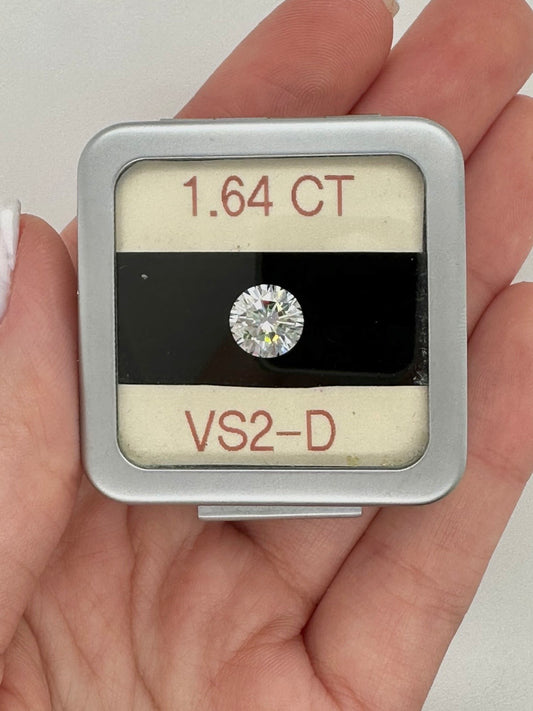 GIA 1.64CT Round Diamond