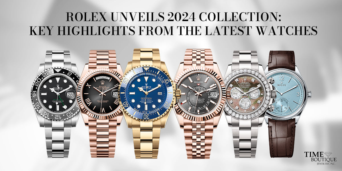 Rolex Unveils 2024 Collection: Key Highlights from the Latest Watches