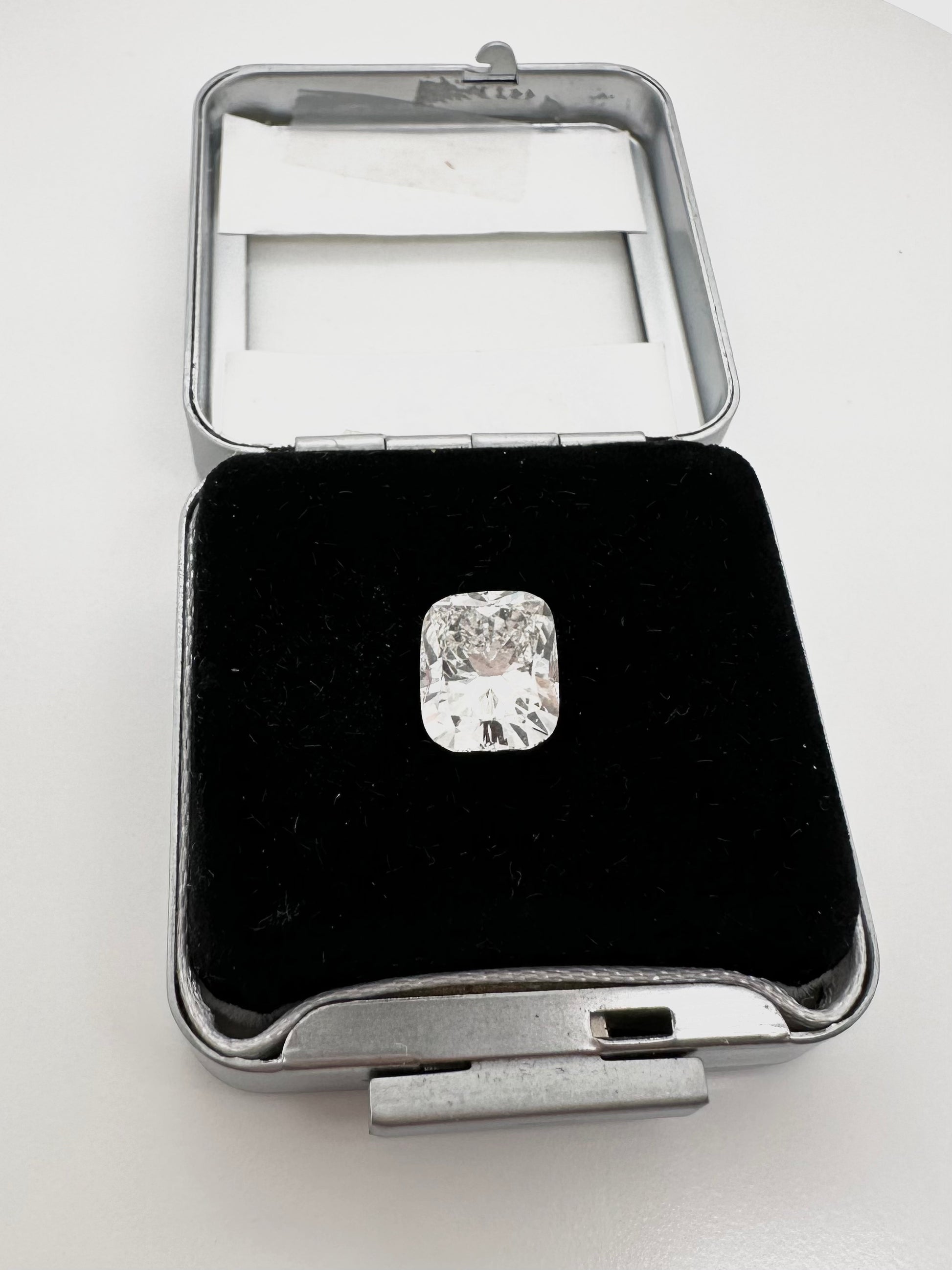 GIA 3.10CT Cushion LAB Diamond