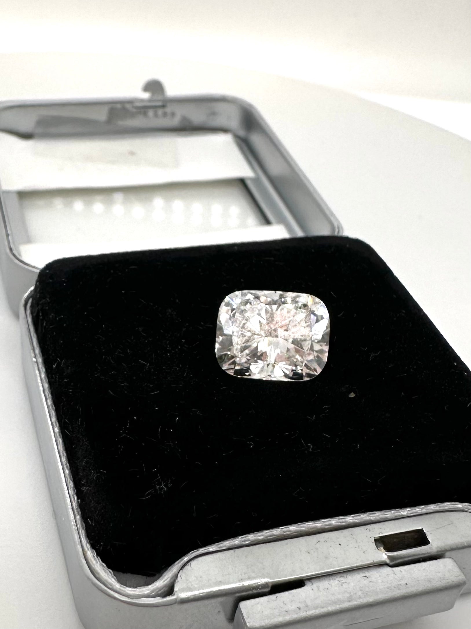 GIA 3.10CT Cushion LAB Diamond