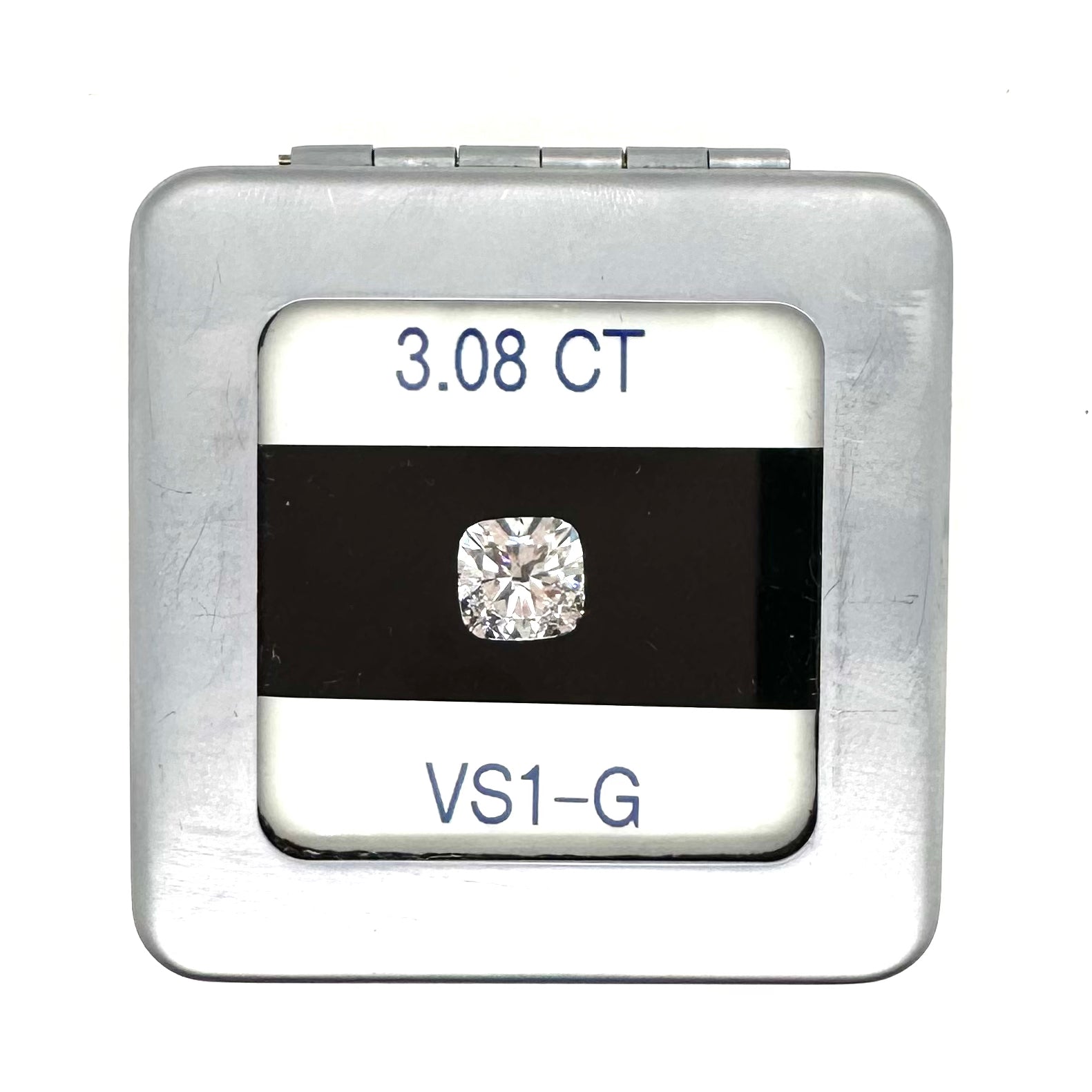 IGI 3.08CT Cushion LAB Diamond