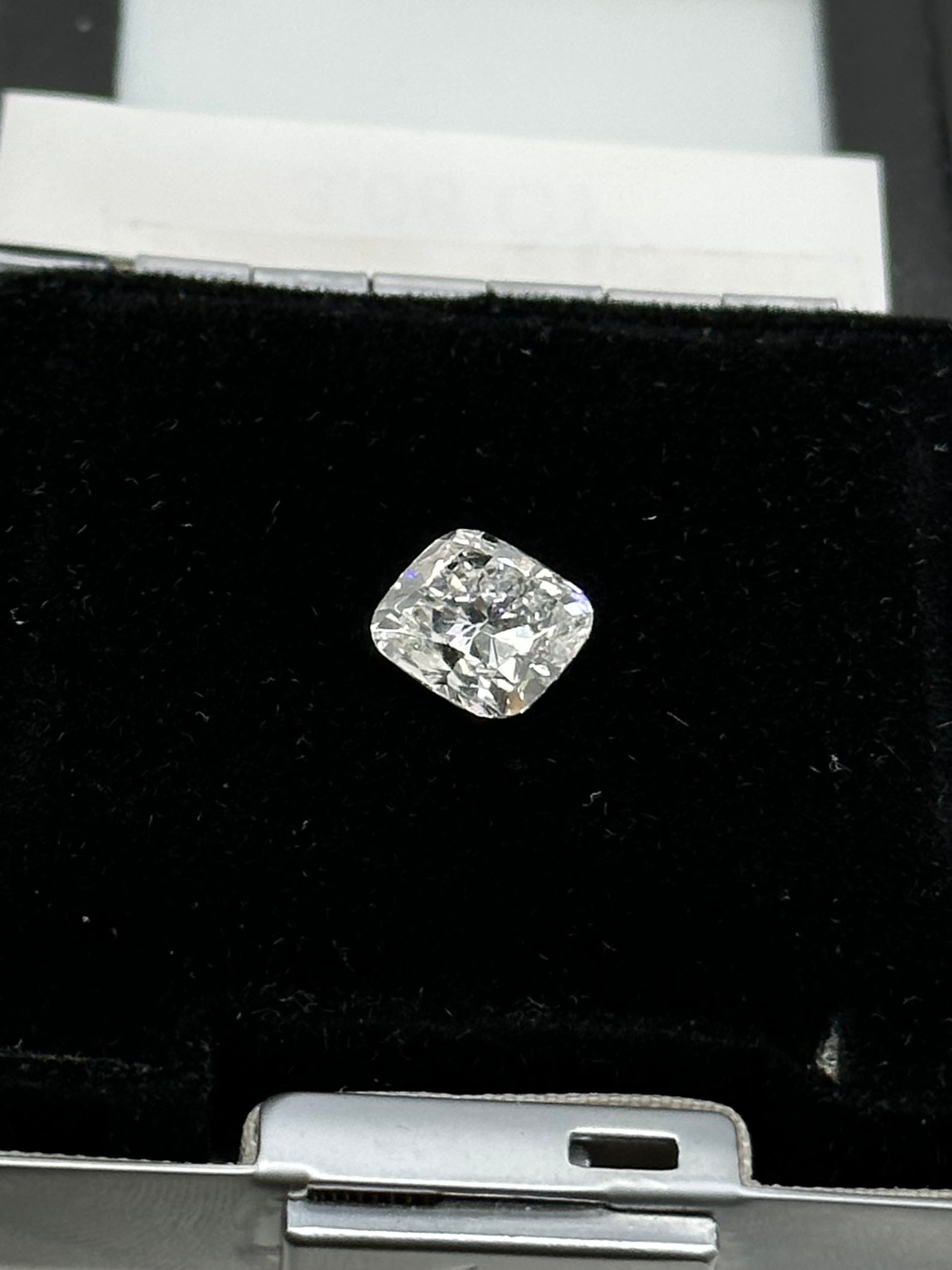 IGI 3.08CT Cushion LAB Diamond