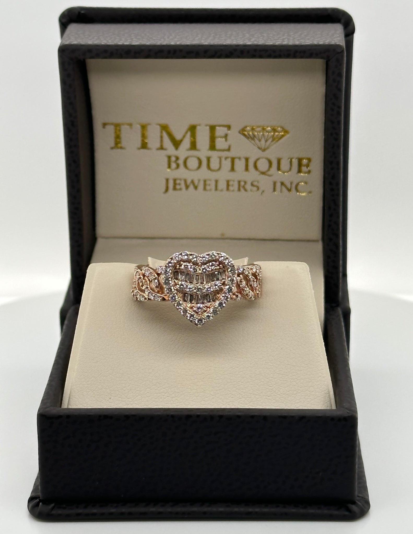 1.40CT Diamond Heart 10K Ring