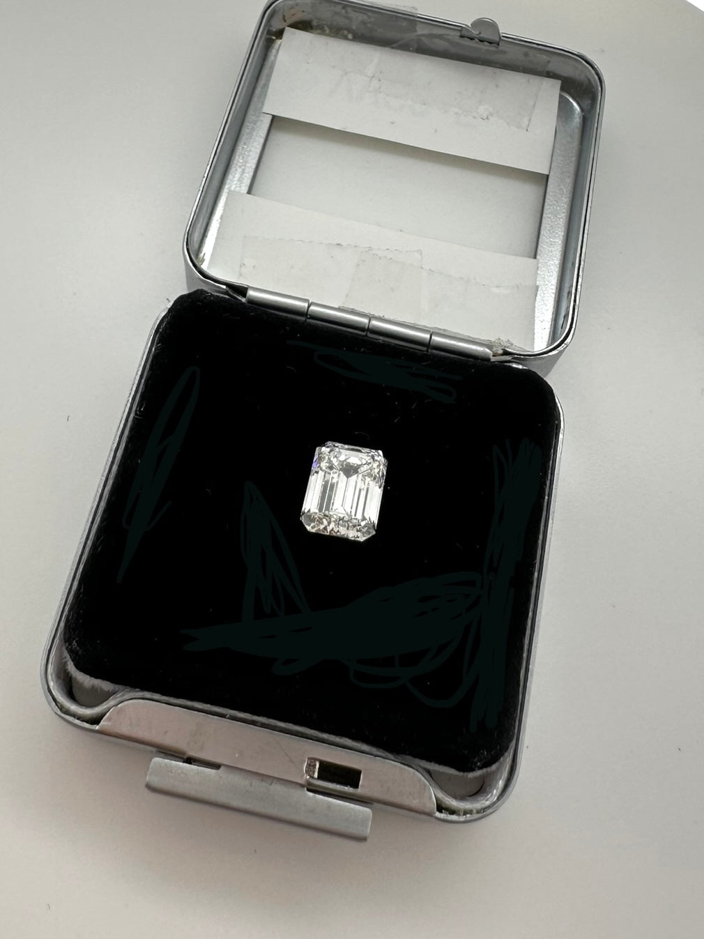 EGL 2.18CT Emerald Cut Diamond