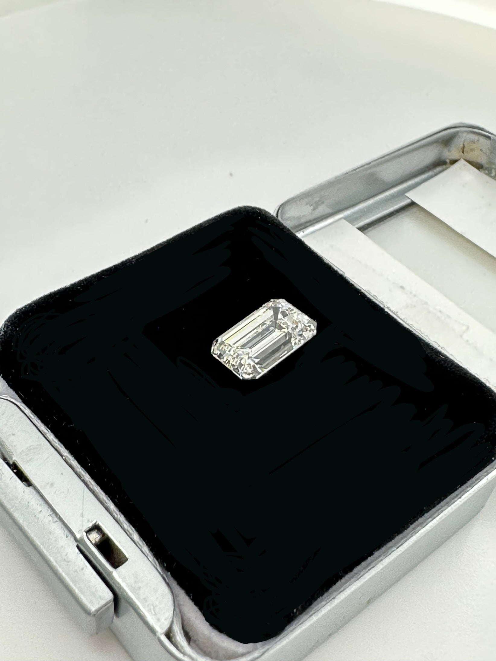 EGL 2.18CT Emerald Cut Diamond