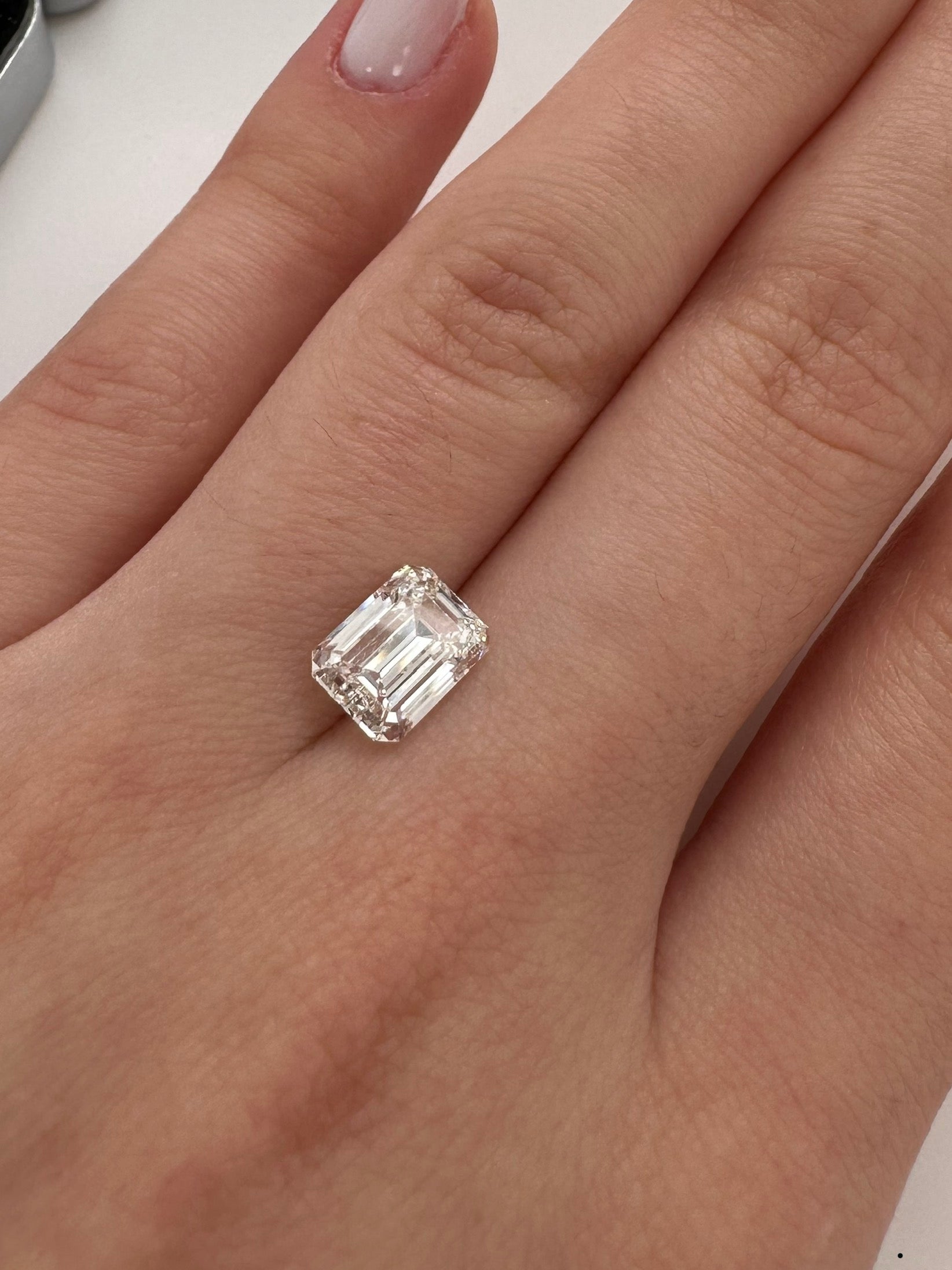 EGL 2.18CT Emerald Cut Diamond