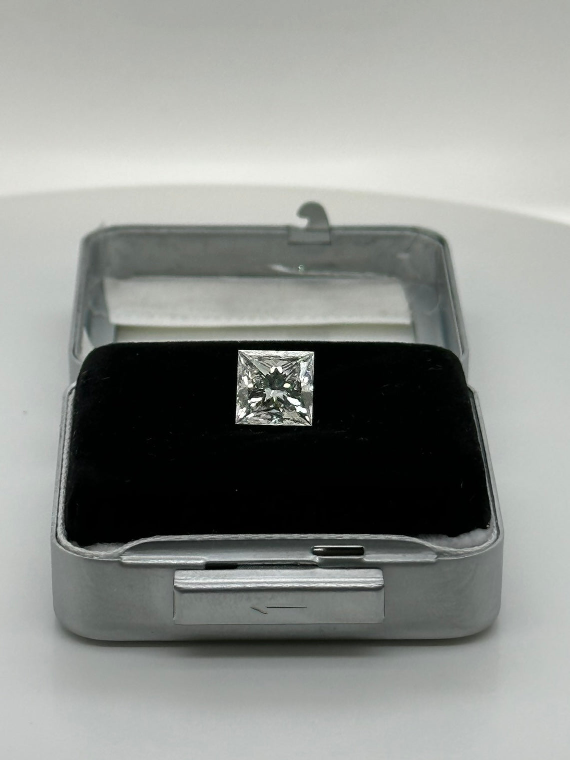 EGL 2.05CT Princess Cut Diamond