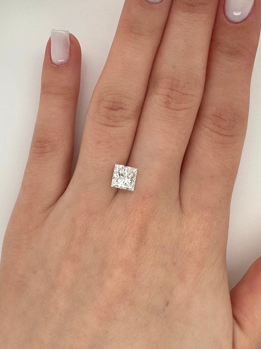 EGL 2.05CT Princess Cut Diamond