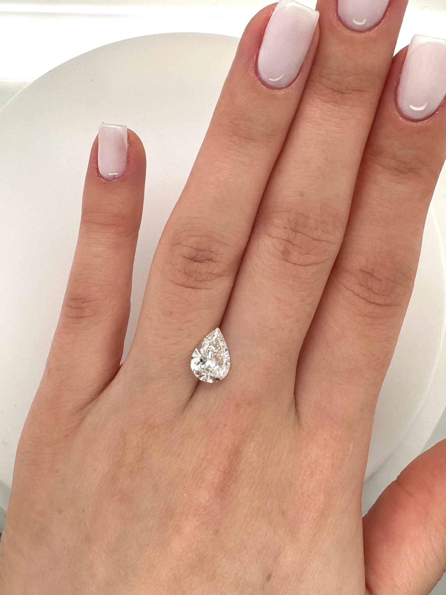 GIA 2.01CT Pear Cut Diamond