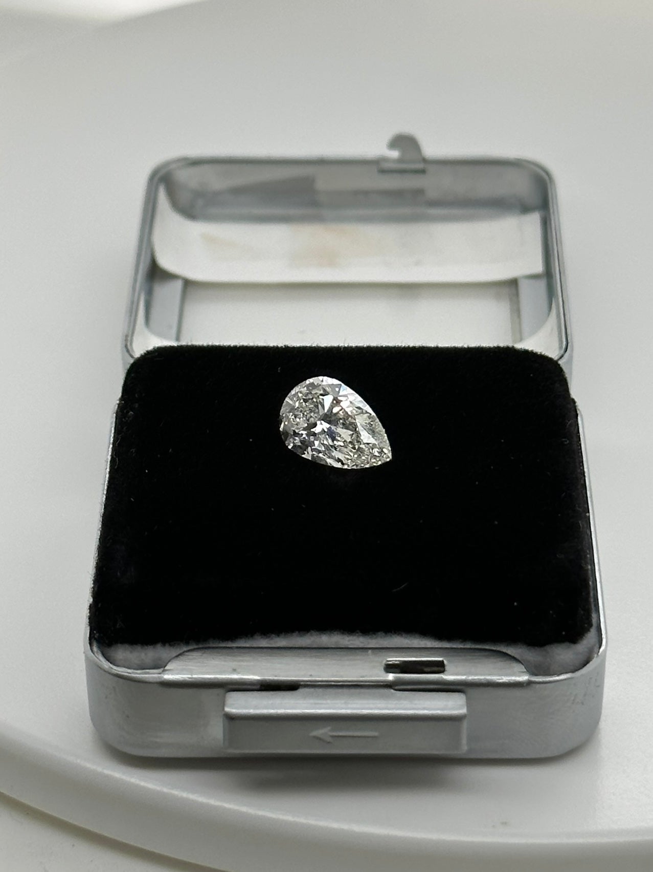 EGL 1.68CT Pear Cut Diamond