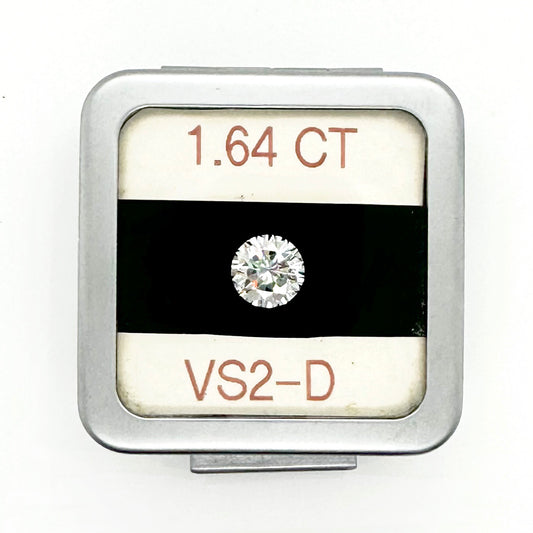 GIA 1.64CT Round Diamond